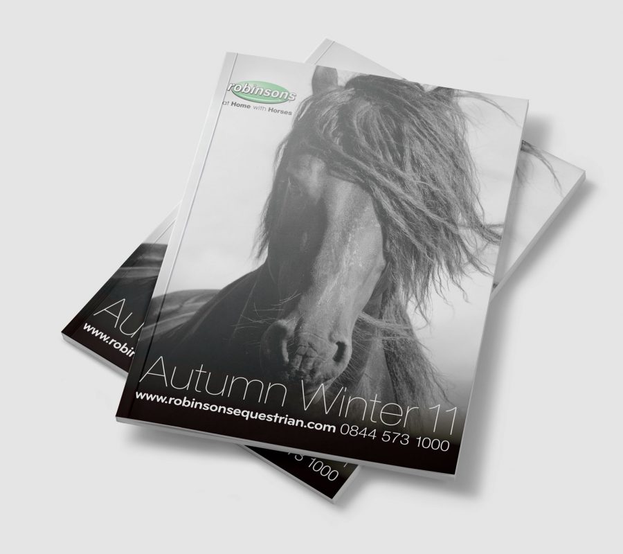 Robinsons Equestrian Catalogue Cover Design Robinsons Equestrian Catalogue Cover Design