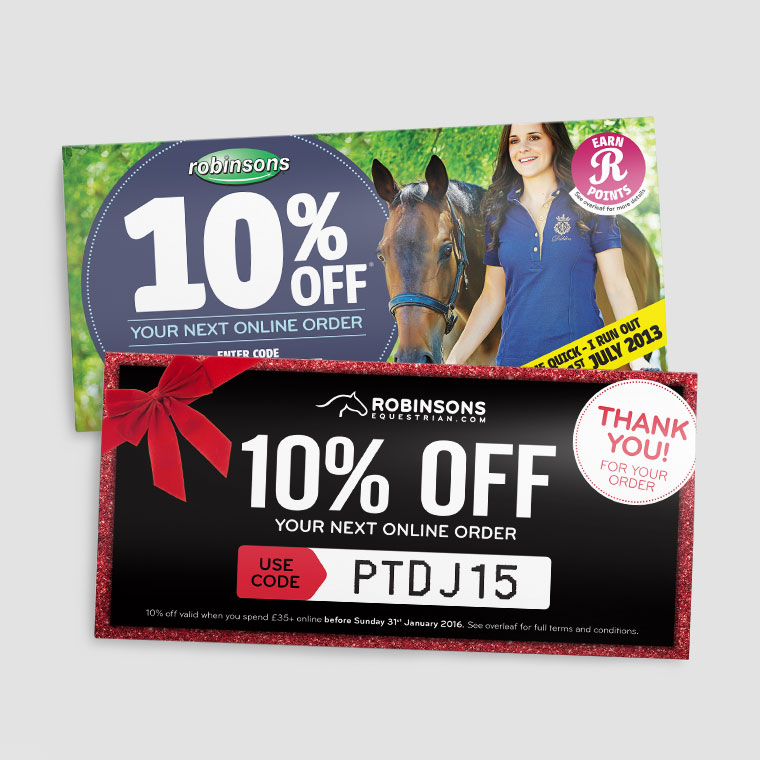 Robinsons Equestrian Marketing Design